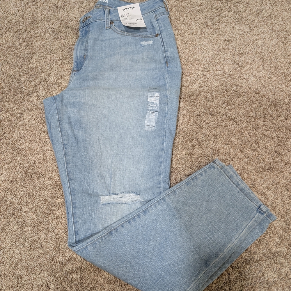 Sonoma Women's Light Blue Jeans